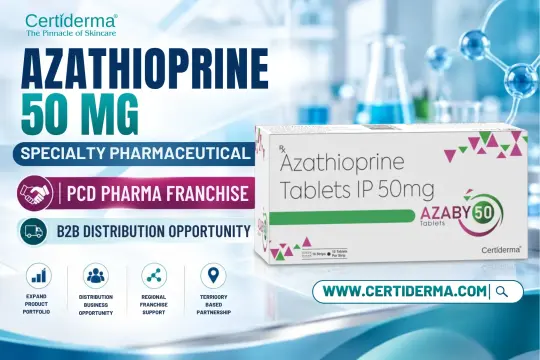 Azathioprine 50mg PCD Pharma Franchise Opportunity - AZABY-50 Tablet