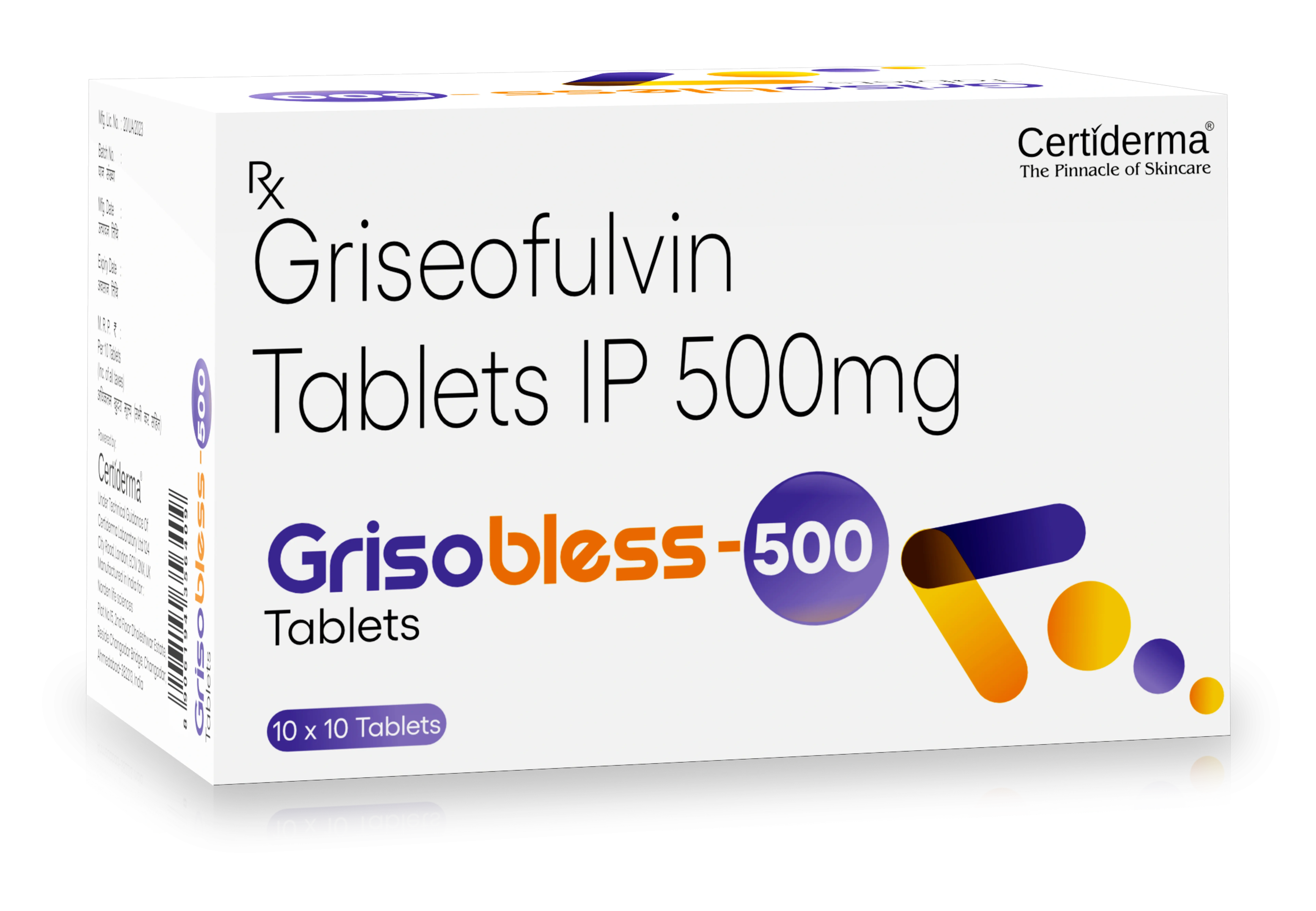 GRISOBLESS-500 TABLET