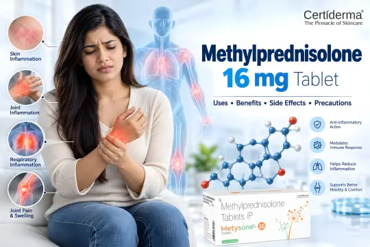 Methylprednisolone 16 mg Tablet: Uses, Side Effects, Precautions & More