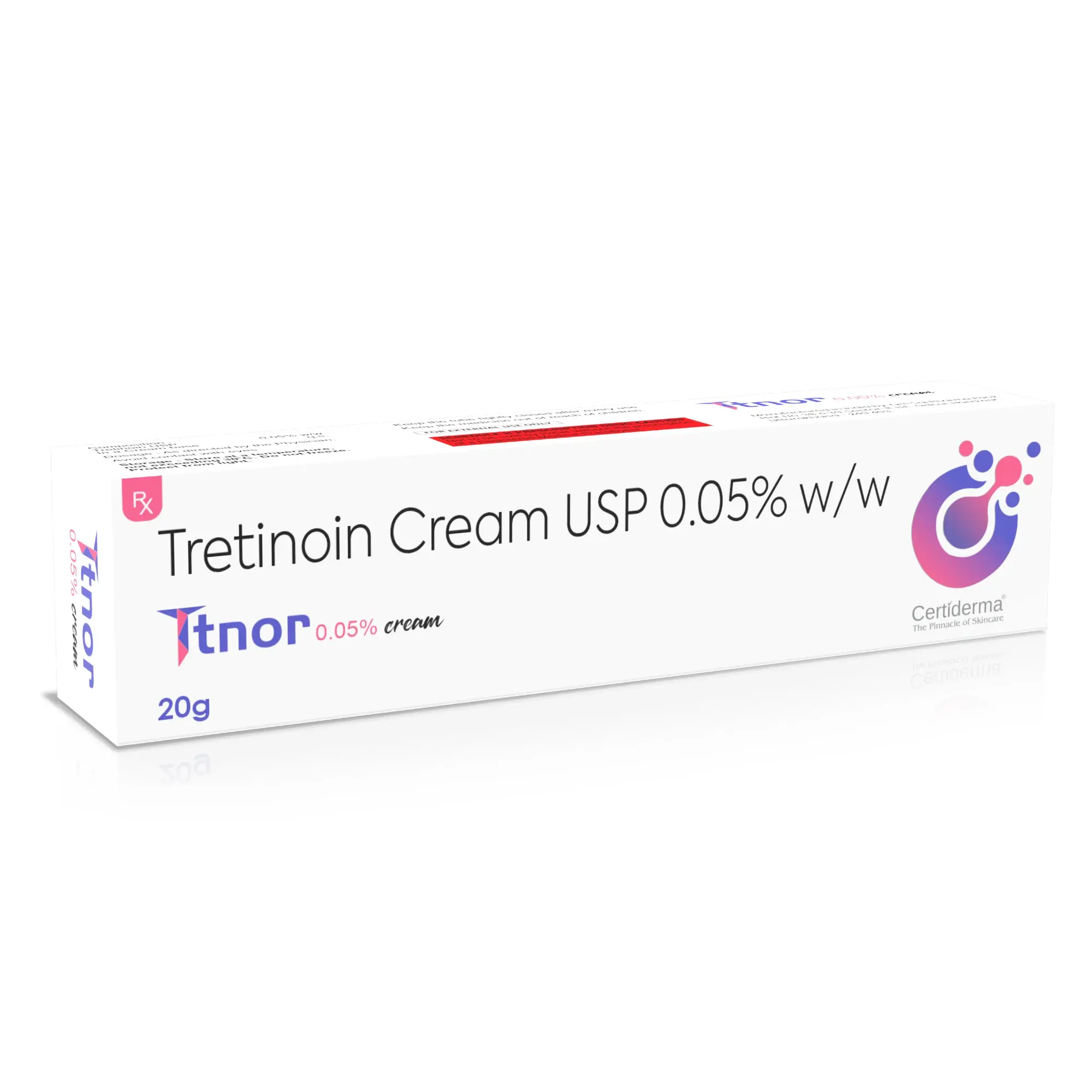Tretinoin 0.05%- TTNOR-0.05% Cream